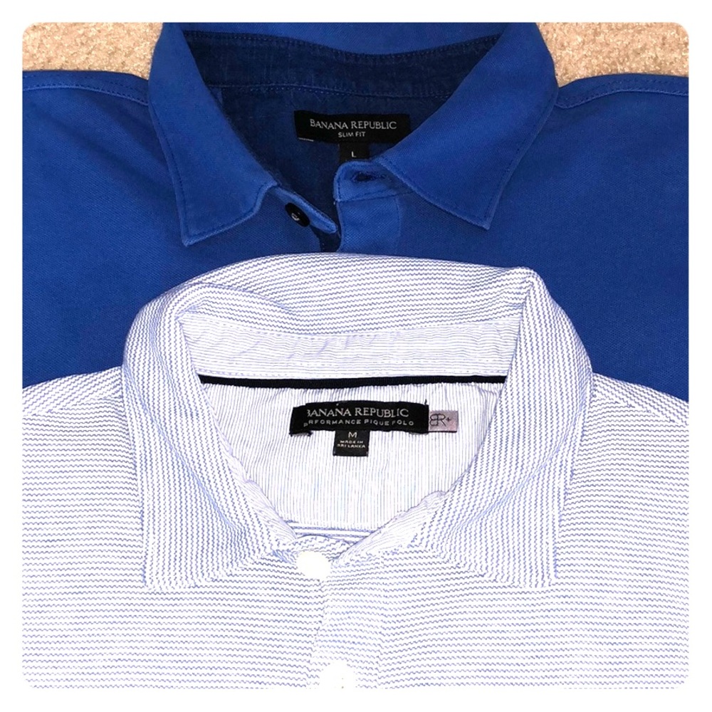 Men’s 3 button polo shirts